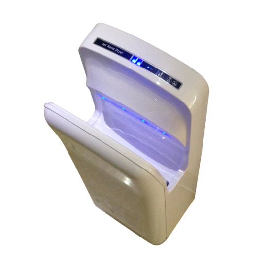 Economic Speedy Dual Hand Dryer Blade Low Noise One Chip Button Control Jet Bathroom Dryer